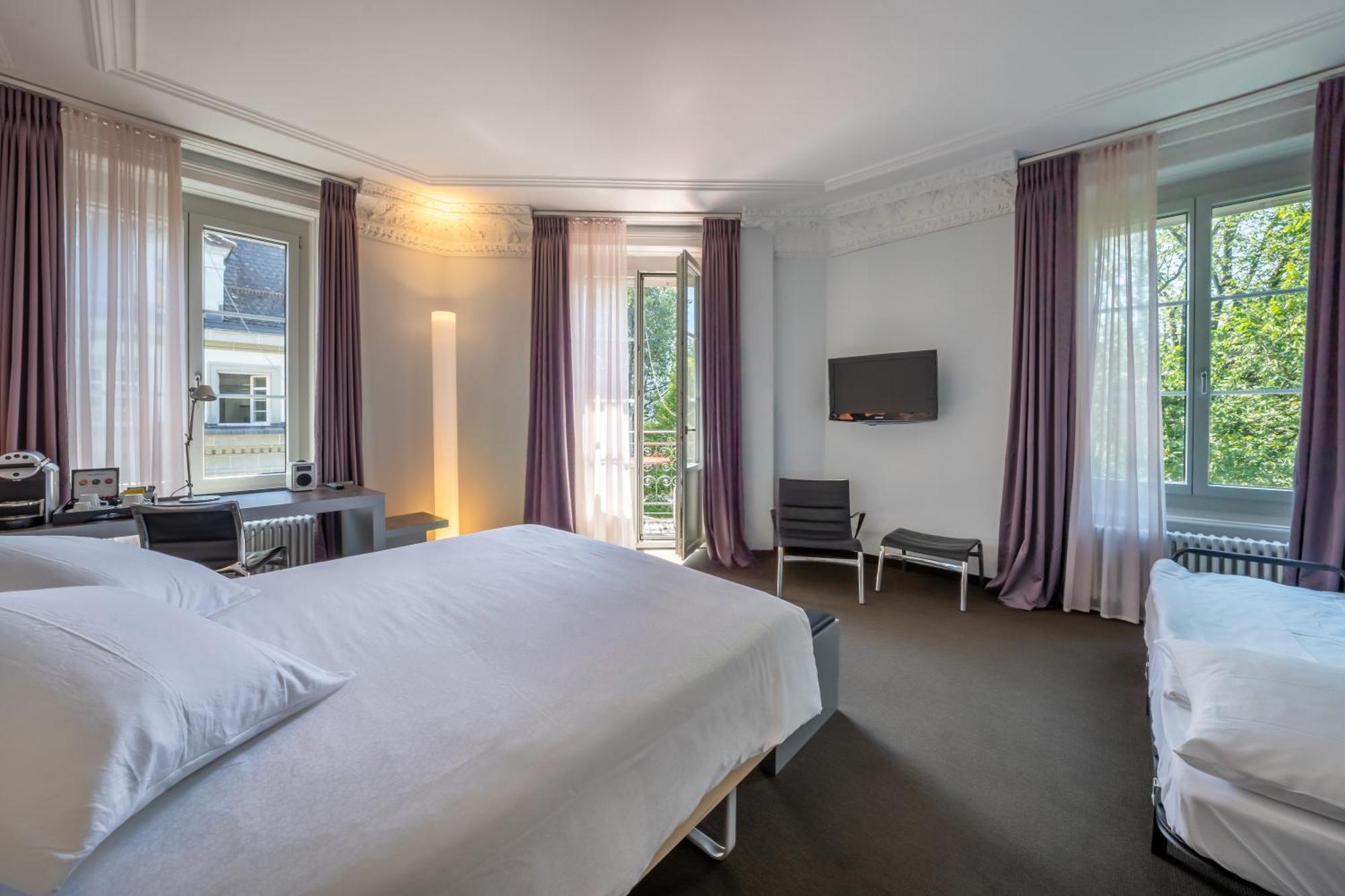 Hotel Continental Park Lucerna Habitación foto
