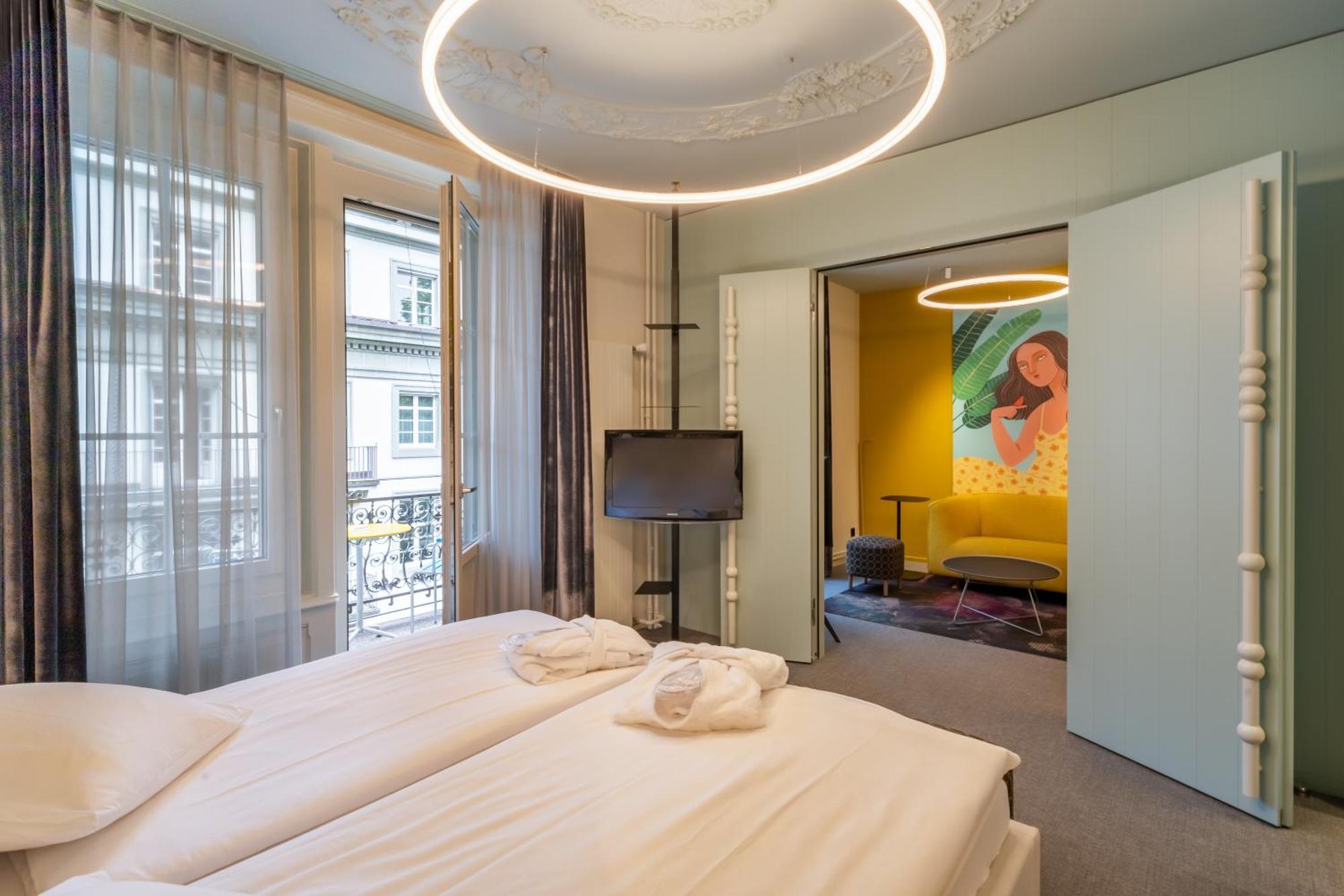 Hotel Continental Park Lucerna Habitación foto